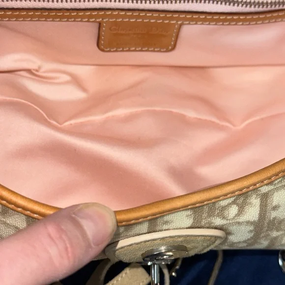 CHRISTIAN DIOR Monogram Romantique Trotter Bag - Picture 14 of 17